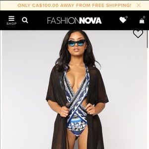 Fashionova cover black dress small